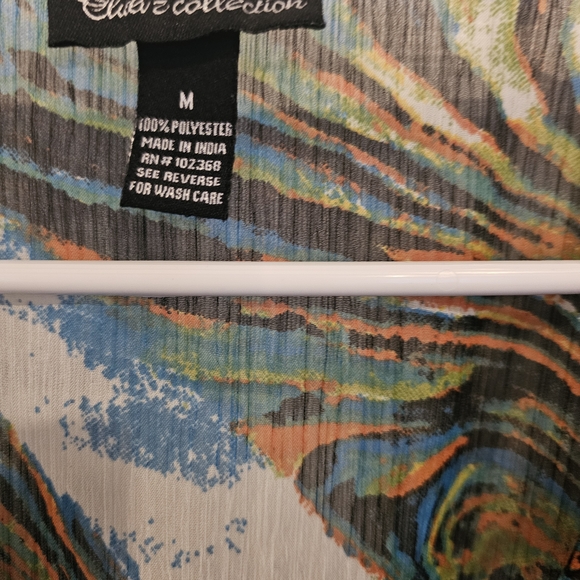 Colorful Abstract Pattern Dress - Picture 2 of 3